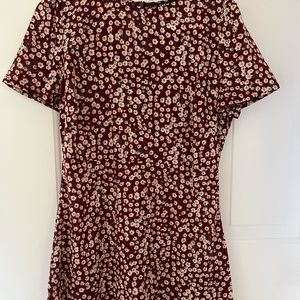 Shein Floral Dress Size Medium
